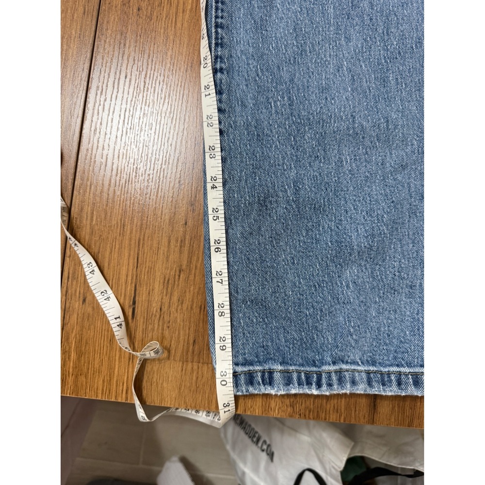 Favorite Daughter The Vivi Jeans Women 34 Blue Excellent High Rise Straight Leg - Picture 7 of 8